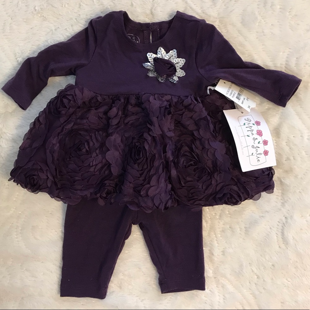 NWT Pippa & Julie baby outfit